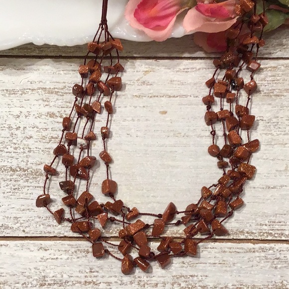 🌸[2/$30.00]🌸 Goldstone Necklace - Picture 5 of 6